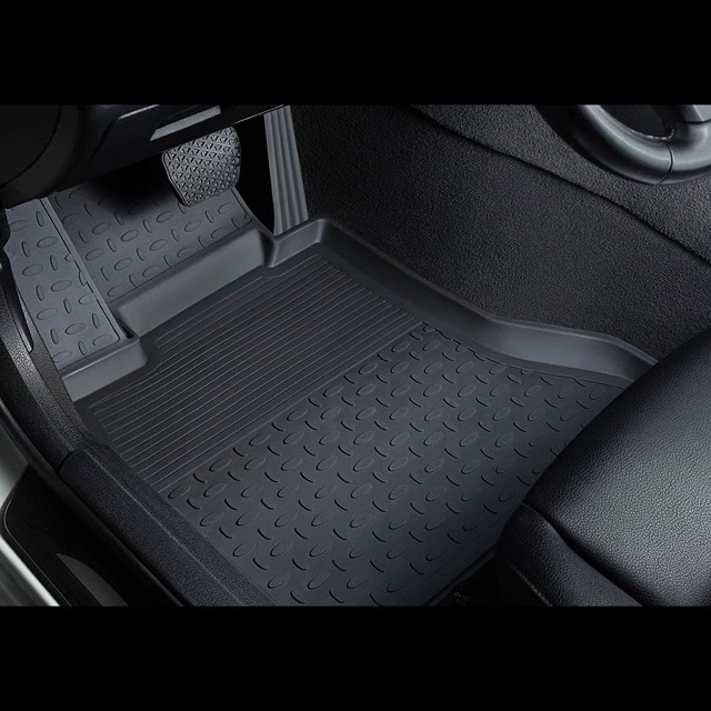 (SEINTEX) Комплект резиновых ковриков ВЫСОКИЙ БОРТ на Hyundai Santa Fe 2012->